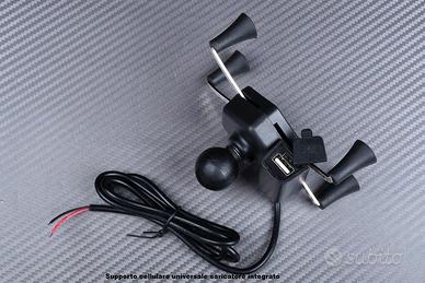 Supporto cellulare universale caricatore integrato