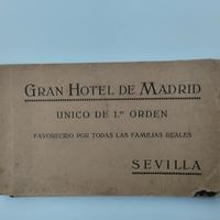 Cartoline antiche Grand Hotel de Madrid a Siviglia