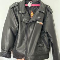 Giacca biker in ecopelle harley-davidson