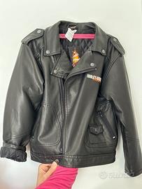 Giacca biker in ecopelle harley-davidson