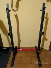Supporto per Bilanciere/Rack Regolabile + Cintura