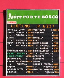 Anice Forte Bosco listino prezzi preziaio NOS