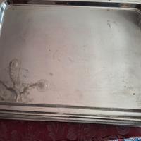 vassoio silver plated