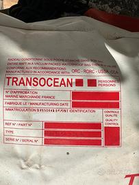 Zattera salvataggio plastimo oltre 12 miglia