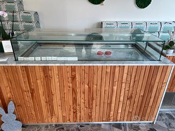 Bancone pasticceria usato