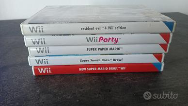 Lotto videogiochi WII - leggi descrizione