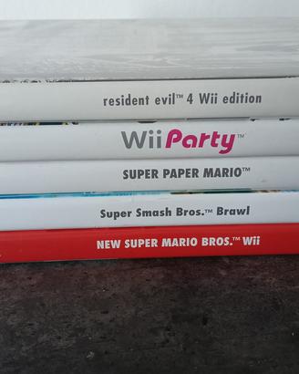 Lotto videogiochi WII - leggi descrizione