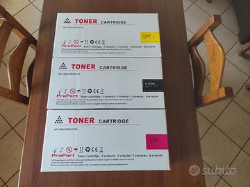Toner Cartridge Samsung CLX‑9250 M/Y/BK – Nuove, m