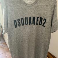 T-shirt Dsquared tg.L originale colore grigio
