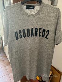 T-shirt Dsquared tg.L originale colore grigio