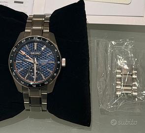 SEIKO PRESAGE  SHARP EDGE GMT