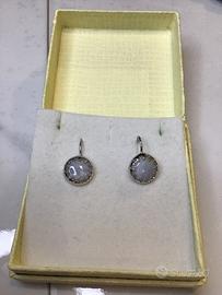 Orecchini argento con pietra dura NUOVI