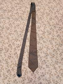 cravatta vintage in seta Made in Italy 
