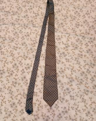 cravatta vintage in seta Made in Italy 