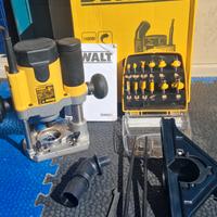 fresatrice Dewalt 621 + FRESE NUOVE 