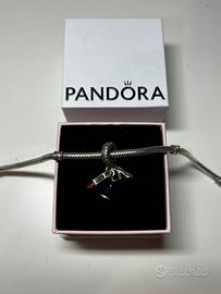 Charm Pendente Tacco, Rossetto e Vestito Pandora