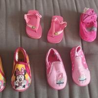 scarpe e pantofoline bambina misura 21/22