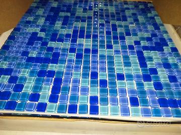 mosaico mix blu rete