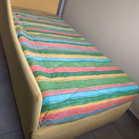 Struttura letto con letto estraibile