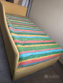 Struttura letto con letto estraibile
