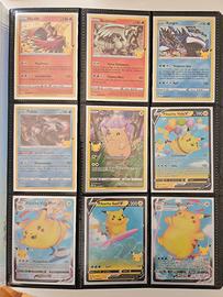 Masterset completo di promo ITA Pokemon 25th Gran 