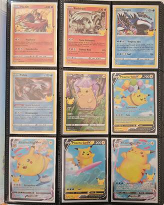 Masterset completo di promo ITA Pokemon 25th Gran 