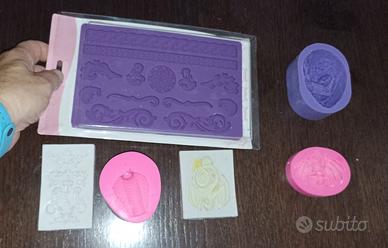 Lotto 6 Stampi in silicone 