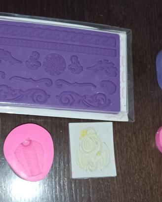 Lotto 6 Stampi in silicone 