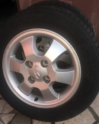 cerchi in lega R15 Hyundai ottimi gommate