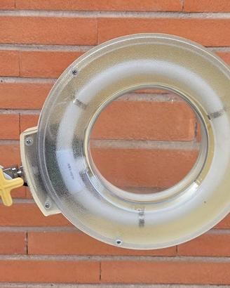 Lampada LED con lente ingrandimento a 5 diottrie