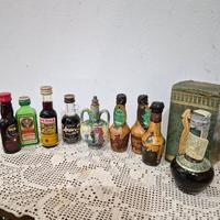 Mignon da collezione liquori vintage 