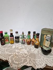 Mignon da collezione liquori vintage 