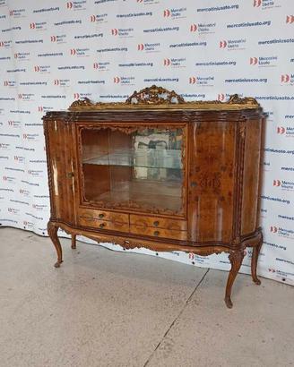 Credenza Bar Chippendale prima metà 900