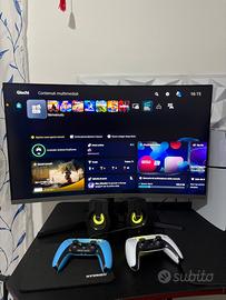 Monitor Samsung 32’ curve 100hz.