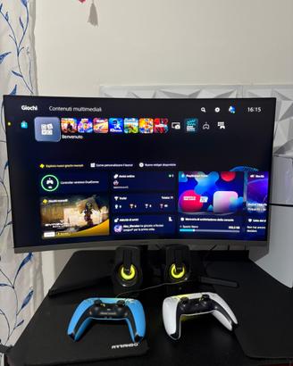 Monitor Samsung 32’ curve 100hz.