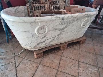 vasca da bagno in marmo 