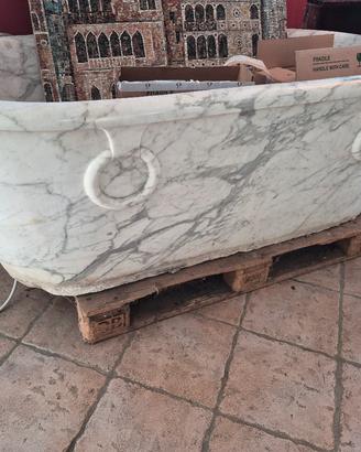 vasca da bagno in marmo 