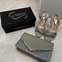 Borsa e sandalo  gianamrco venturi argento