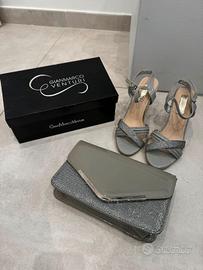 Borsa e sandalo  gianamrco venturi argento