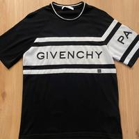Maglietta T-Shirt Givenchy Paris logo ricamato
