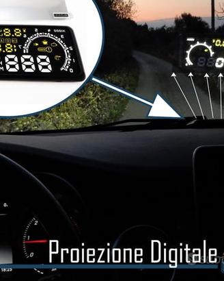 Display Auto Proiezione Tachimetro DIGITALE