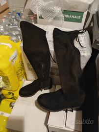 STIVALI NERO DONNA SOVRA GINOCCHIO 