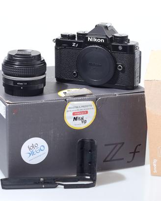 FOTOCAMERA DIGITALE MIRRORLESS NIKON ZF+40 F/2 SE.