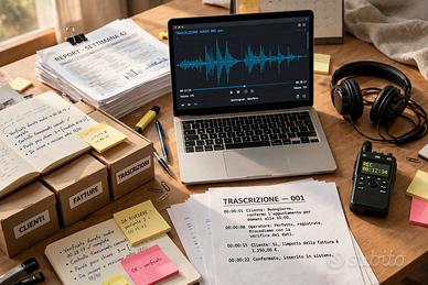 Operatore Data Entry e Trascrizioni - da Remoto