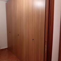 Armadio 6 ante colore noce