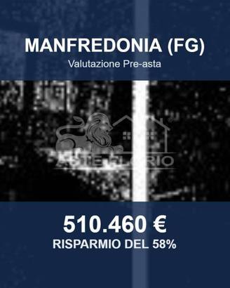Immobile in asta di 1853 m² a Manfredonia