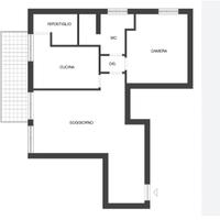 Ampio bilocale 70mq - Puegnano sul Garda