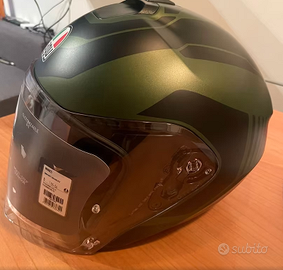 CASCO AGV IRIDES modello SAKAI MATT GREEN/BLAK