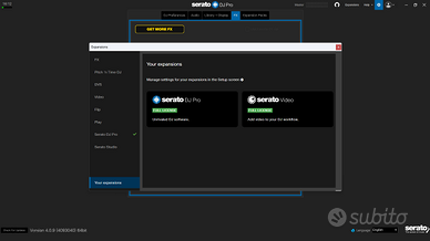 Licenza Serato DJ Pro + Serato Video + Wolf Pack F
