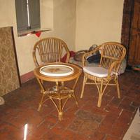 TAVOLO BAMBU’ + 2 SEDIE BAMBU’